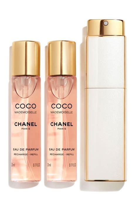 chanel coco mademoiselle eau de parfum twist and spray set